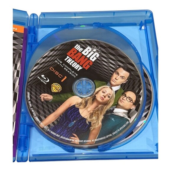 The Big Bang Theory Complete Season 6 Blu-ray DVD 3-Disc Set Ultraviolet Comedy - Picture 10 of 16